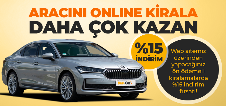 Ön Ödemede %15'e Varan İndirim